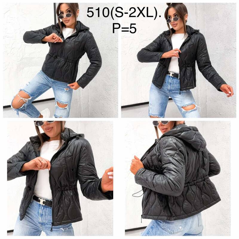 Kurtki damskie cienki Roz S-2XL ,1 Kolor Paczka 5 szt 1